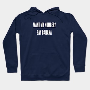 NUMBER BANANA Hoodie